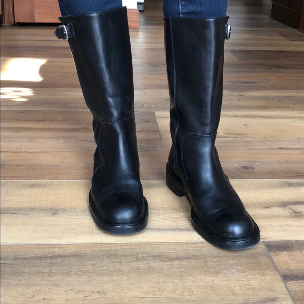 Black Coach Boots